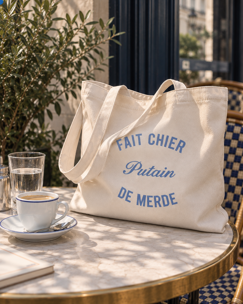 Fait Chier Putain de Merde Tote Bag | Julie Collas Merch