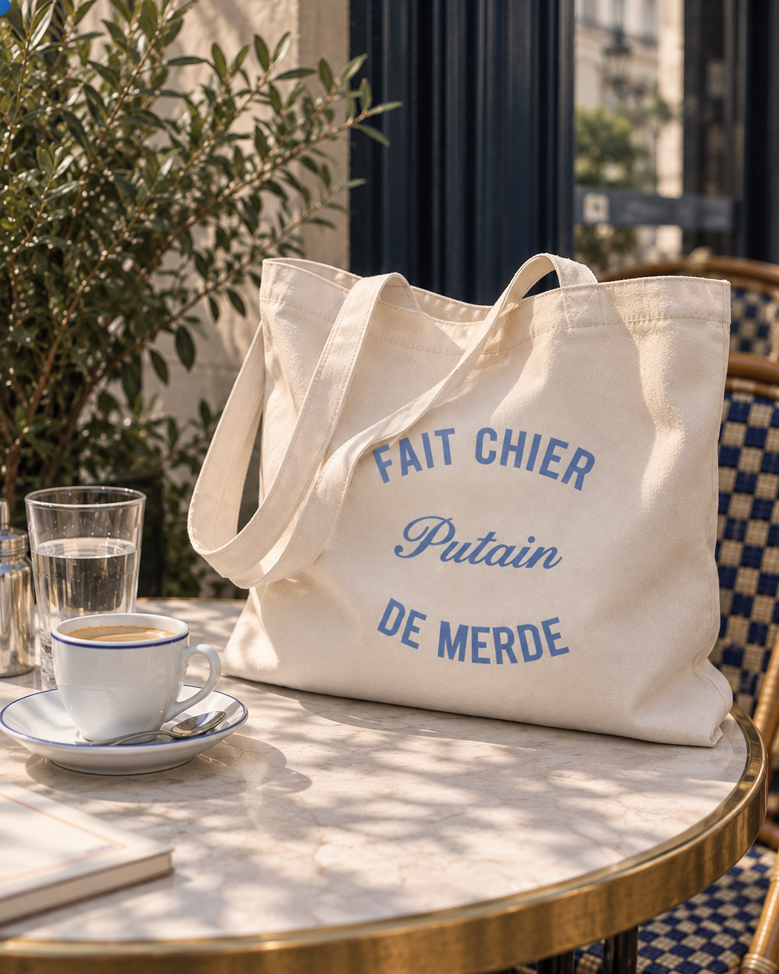 Fait Chier Putain de Merde Tote Bag | Julie Collas Merch