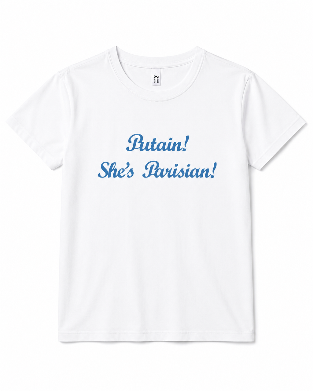 Putain! She's Parisian T-Shirt for Women | Julie Collas Official Merch