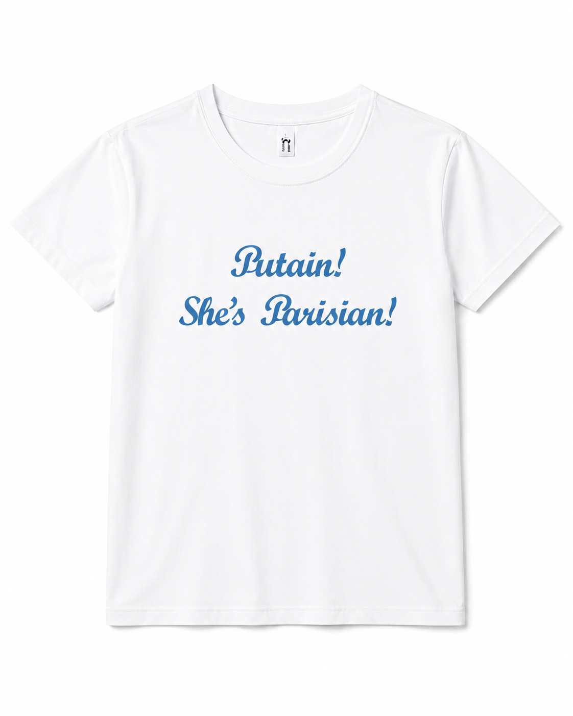 Putain! She's Parisian T-Shirt for Women | Julie Collas Official Merch